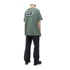 Patagonia M's Boardshort Logo Pocket Responsibili-Tee - Hemlock Green