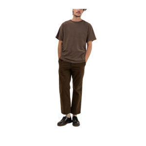 Rhythm Textured SS Shirt - Brown
