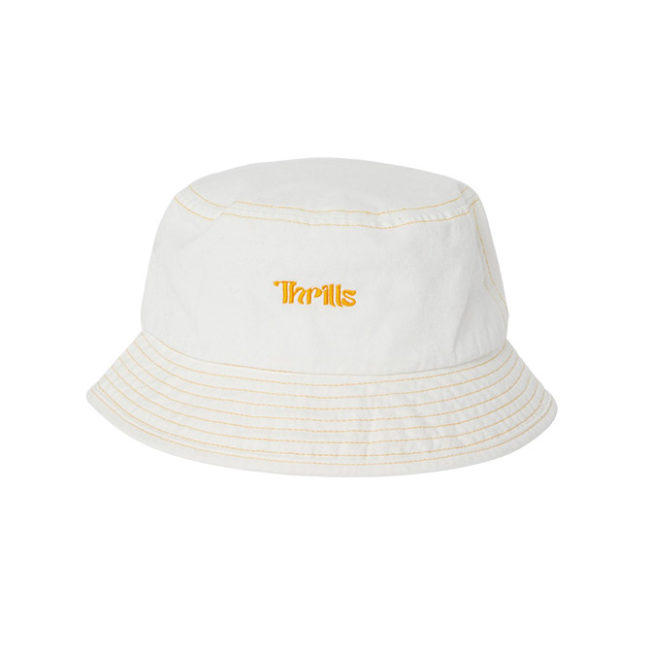 Thrills Sol Bucket Hat - Heritage White