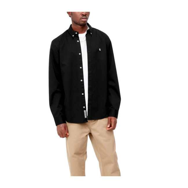 Carhartt LS Madison Shirt - Wax/Black