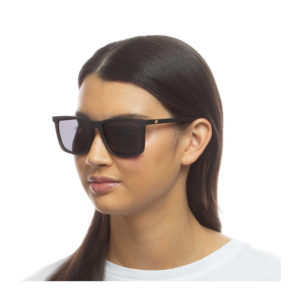 Le Specs Straw and Order - Black Straw