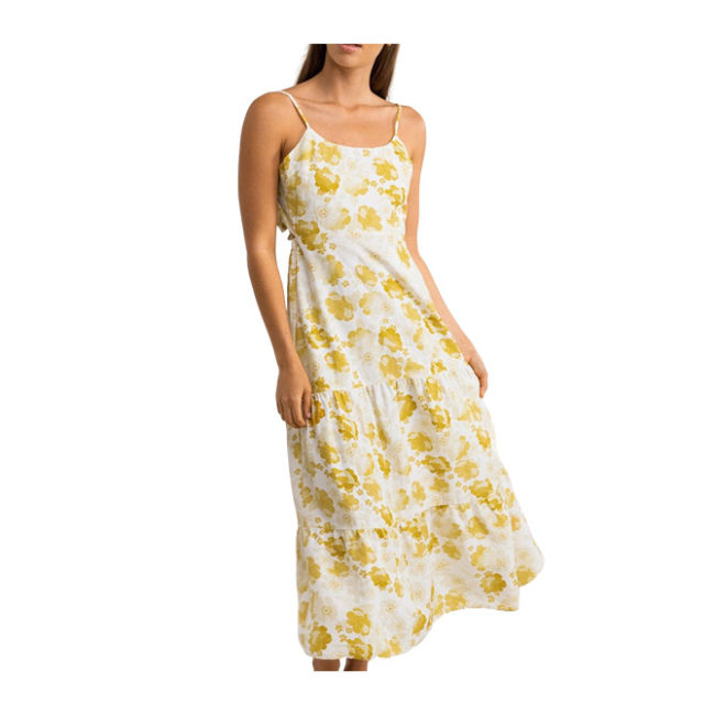 Rhythm Harmony Floral Midi Dress - Hon