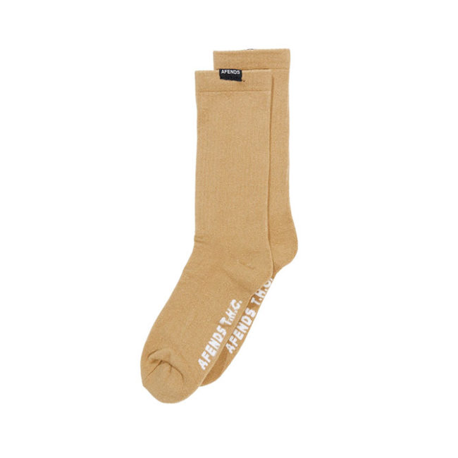 Afends Everyday Hemp Socks One Pack - Tan