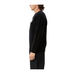 Afends Eternal Recycled Knit Crew Neck Jumper - Black
