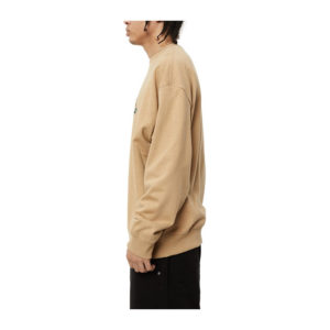 Afends Bloom Recycled Crew Neck Jumper - Tan