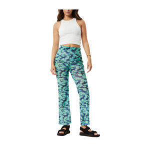 Afends Liquid Recycled Sheer Pant - Jade Floral