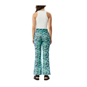 Afends Liquid Recycled Sheer Pant - Jade Floral