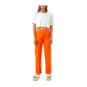 Afends Shelby Hemp Wide Leg Pants - Orange