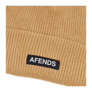 Afends Home Town Recycled Knit Beanie - Tan