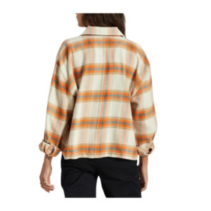 Brixton W Bowery LS Flannel - Whitecap