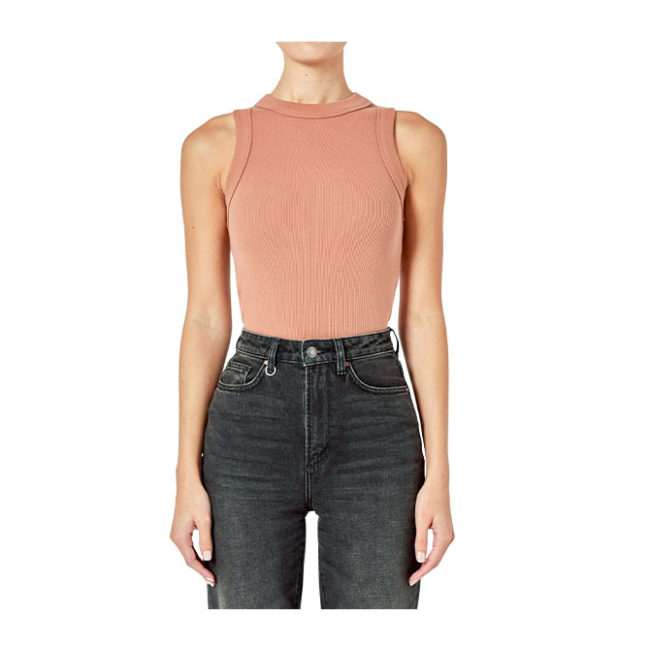 Neuw Jonesy Singlet - Terracotta