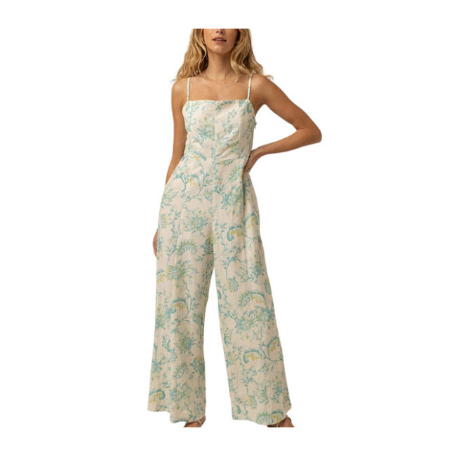 Rhythm Cairo Wide Leg Jumpsuit - Blue