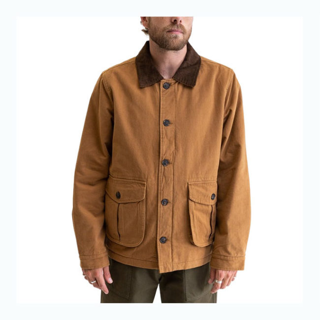 Rhythm Worn Path Jacket - Tobacco