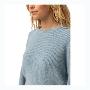 Rhythm Somerset Knit Jumper - Dusty Blue