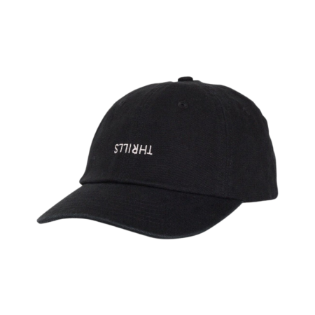 Thrills Minimal Thrills 6 Panel Cap - Washed Black