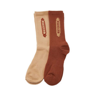 Thrills Foundation 2 Pack Sock -  Tortoise Shell/Sand