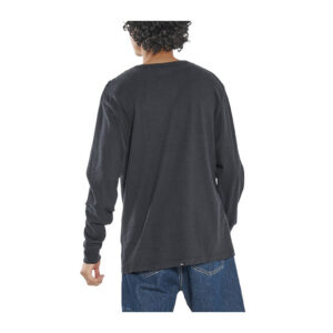Thrills Hemp Embro Merch Fit Long Sleeve Tee -  Black