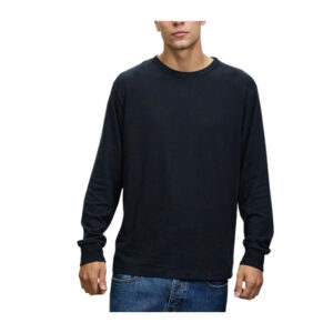 Thrills Hemp Embro Merch Fit Long Sleeve Tee -  Black
