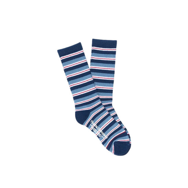 Thrills Knowledge Stripe Sock - Total Eclipse