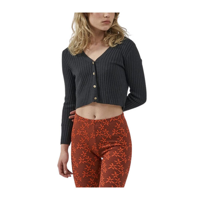 Thrills Maya Knit Cardigan - Black