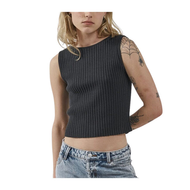 Thrills Maya Knit Tank - Black