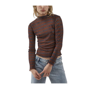 Thrills Revel Mesh Turtleneck - Navy