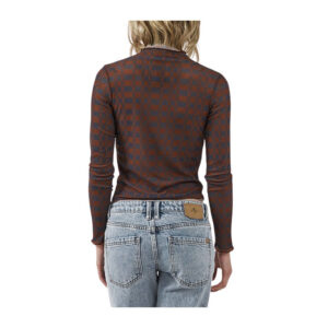 Thrills Revel Mesh Turtleneck - Navy