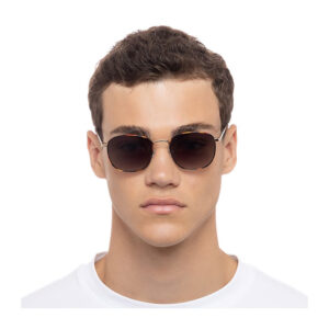 Le Specs Neptune Deux - Bright Gold/Tort