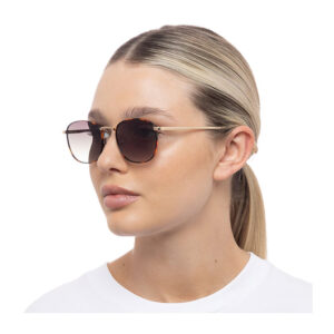 Le Specs Neptune Deux - Bright Gold/Tort
