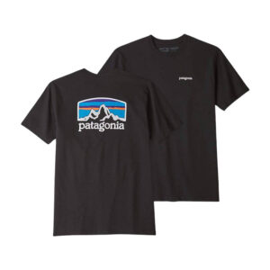 Patagonia Men's Fitz Roy Horizons Responsibili-Tee - Black