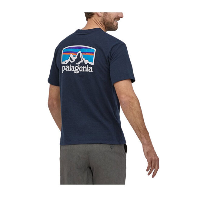 Patagonia M's Fitz Roy Horizons Responsibili-Tee - New Navy