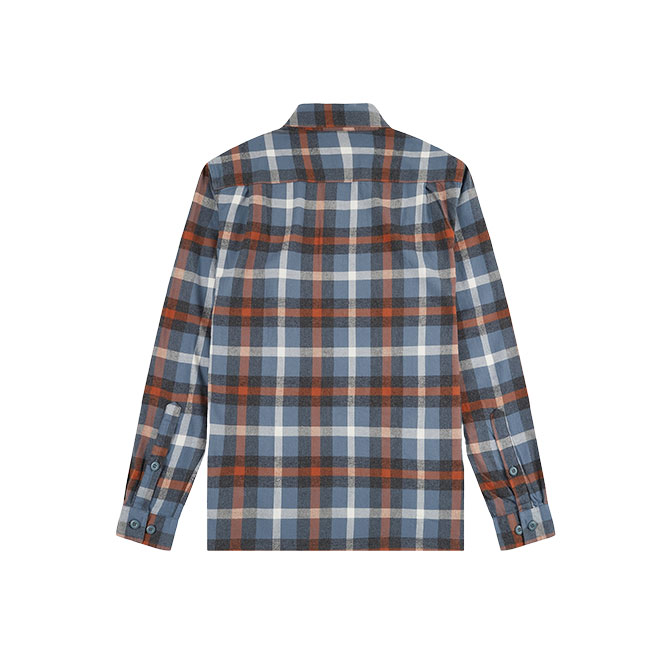 Patagonia Men's LS Organic Cotton Mid Weight Fjord Flannel Shirt
