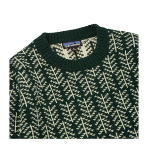 Patagonia M's Recycled Wool Sweater - Pine Knit Northern Green