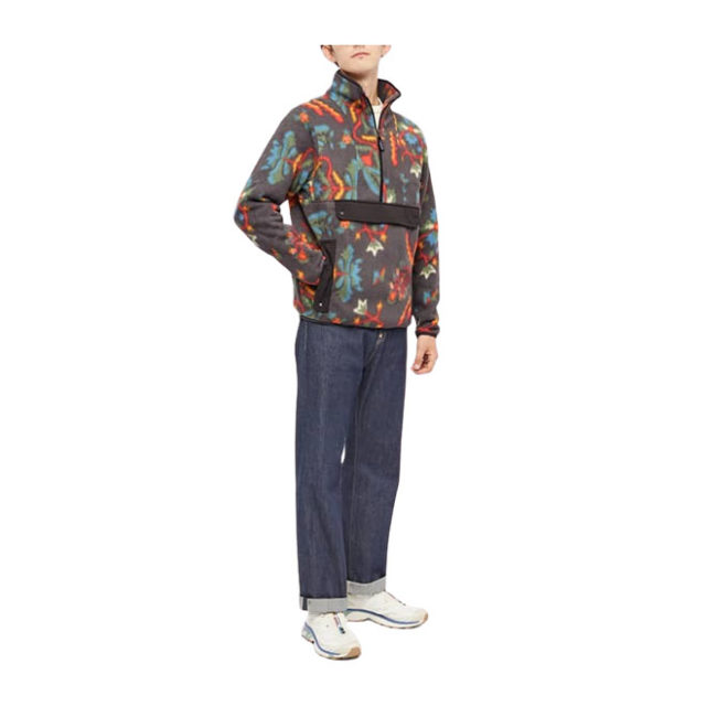 Patagonia M's Synch Anorak - Forest Floor Ink Black