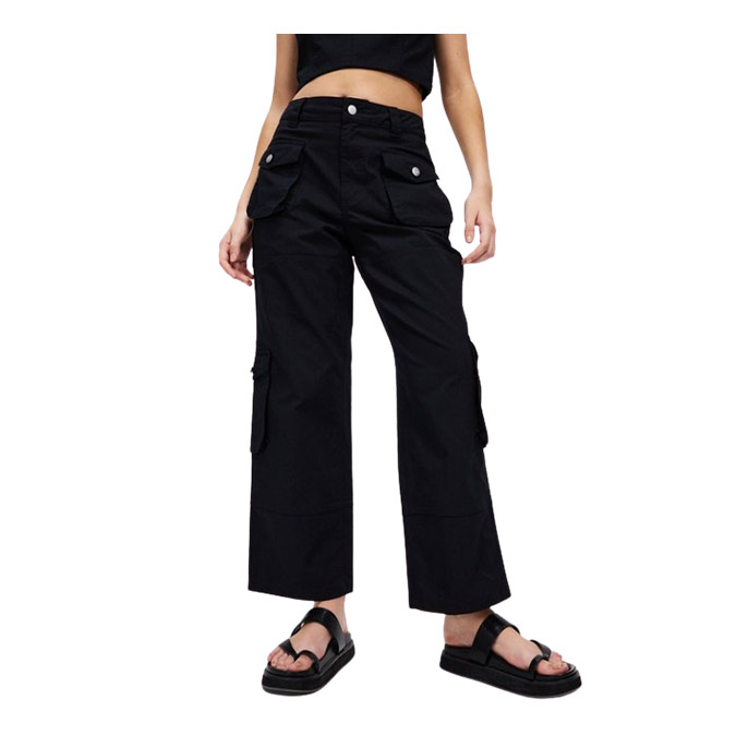 Afends Linger Recycled Cargo Pant - Black - Hemley Store Australia