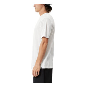 Afends Heatwave Hemp Retro Graphic Fit Tee - White