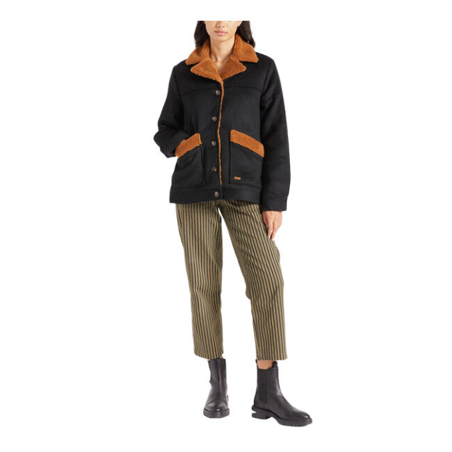 Brixton Nouvelle Coat - Black
