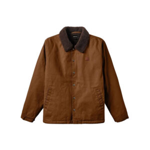 Brixton Beta Lined Coaches Jacket - Desert Palm