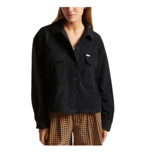 Brixton Bowery W LS Arctic Stretch Fleece - Black