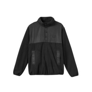 Brixton Micro Fleece X Mock Neck - Black