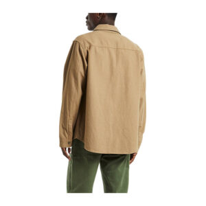 Misfit Castor Loom LS Overshirt - Tan