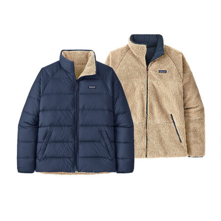 Patagonia M's Reversible Silent Down Jacket - New Navy