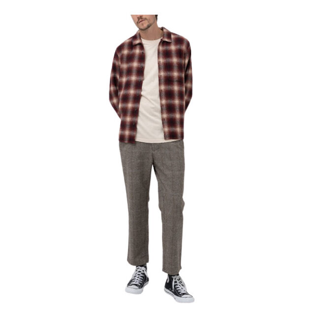 Rhythm Check LS Shirt - Mulberry