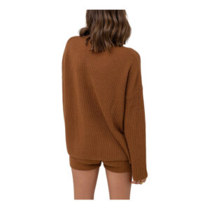 Rhythm Classic Knit Jumper - Caramel