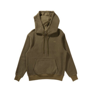 Rhythm Reverse Fleece Hood - Olive