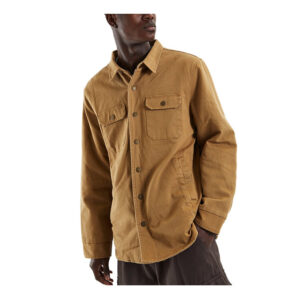 Rollas Men At Work Drill Shacket - Sand