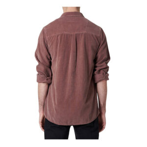 Rollas Men At Work Cord Shirt - Clay