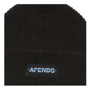 Afends Liquid Recycled Beanie - Black