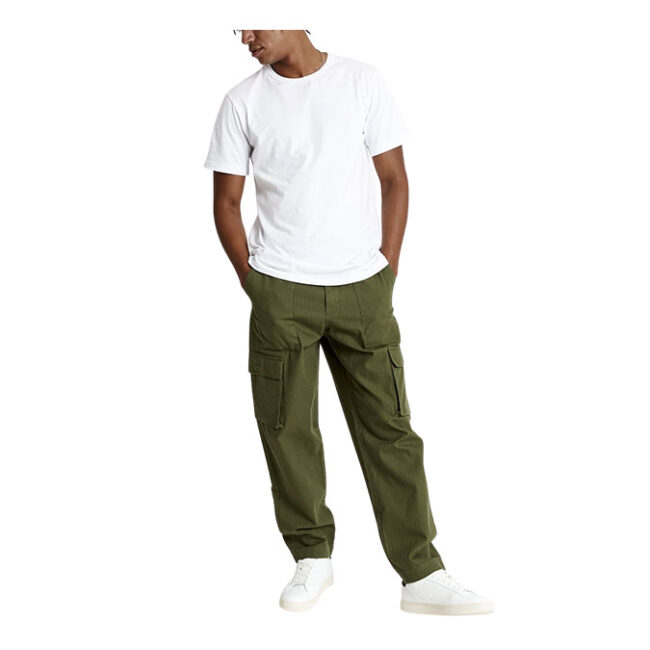 Mr Simple Cargo Pant - Vintage Army