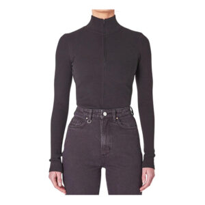 Neuw Jonesy Zip Top - Black